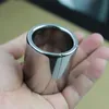 Sizes Scrotal Pendant Stainless Steel Smooth Wall Cockring Scrotum Testicle Pressing Training Penis Rings Adult Game for Men BB Best quality