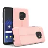 Para LG Q7 mais metropcs Alcatel 7 Samsung Galaxy J7 2018 J3 2018 híbrido slim caso protetor durável anti scratch caso padrão de couro