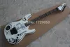 最高品質の新しいESカスタムショップKH2 OUIJA KIRK HAMMETT CYNTHIA WHITE GUITARギター5101937445