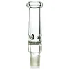 Newest DHL Free Chambers Glass Bongs Dome Showerhead Water Pipes With Ash Catcher Straight Perc With Plastic Clip WP522