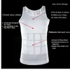 Män Shapers Sommar Solid Ärmlös Firm Tummy Bulig Buster Vest Control Slimming Body Shaper Underwear Shirt