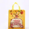 Shopping bag di grande capacità di Natale 4 colori sacchetti regalo non tessuti di alta qualità borsa prezzo economico all'ingrosso