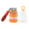 31-in-1 Multifunctional Screwdriver Tool Set with Storage Box The handle of ergonomic design is easy to operate