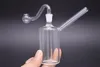 DHL Корабль Стеклянные нефтяные горелки Вода Bong для Установок DAB Bongs Ash Chater Chockah Recycler Water Beaker Bong с 10 мм мужской стеклянный масляный горелка