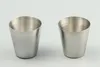 4pcs/set mini 30ml Portable Stainless Steel Wine Cups Drinking Liquor Alcohol Whisky Vodka Bottle Mug Travel Barware Accessories fast