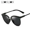 Doces Leonlion Marca Designer Cat Eye Óculos de Sol Mulheres Luxo Plástico Sol Óculos Clássicos Retro Ao Ar Livre Oculos de Sol Gafas