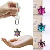 8*15cm Cute Turtle Shiny Keychain Sequins Key Rings Key Chains for Women Cars Bag Accessories Pendant Key Holder 4 Styles