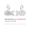 Gorgeous Quick Release Cat Puppy Tag Collar Set Personalized Nylon Dog Collars Engraved Tags For Small Pets Kitten 1cm Width