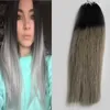 Ombre Micro Loop Ring Hair Extensions Ombre 1g/strand 100g Micro Bead Link Human Hair Extensions Colored Hair Locks 10''-26''