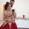 Red African Suknie Ślubne Złoto Koronki Aplikacja Bez Ramiączek Koronki Drapowane Balowa Suknia Vestidos De Novia Wedding Dress Suknie Ślubne Plus