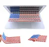 ABD Amerikan Bayrağı Yıldızlar ve Çizgili Cilt Silikon Koruyucu Klavye Kapak Film Guard Macbook Air 11 '' 13 '' Pro 13 '' 15 '' 17 ''