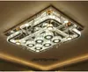 Lampade da soffitto di cristallo del fiore del fiore della colonna rettangolare creativa moderna semplice della bolla per il bar delle ville dell'hotel del ristorante della camera da letto del salone
