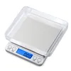 Báscula de bolsillo de precisión de joyería digital portátil Báscula de peso Mini LCD Báscula de peso electrónica 500g 0.01g 1000g 200g 3000g lin289