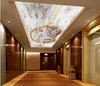 custom 3d ceiling living room decoration 3d wallpaper Paint painting 3d ceiling photo wallpaper