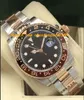 럭셔리 시계 II 126711 스털링 / Roségold 풀 세트 마이 2018 새로운 세라믹 베젤 자동 패션 브랜드 남자 시계 손목 시계