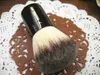 Sablier # 7 Kabuki Finition ronde Maquillage pour le visage Brosse unique Véritable qualité pour le visage Lâche Réglage Poudre Teint Cosmétiques Pinceaux Doux Fibre synthétique sans UPS