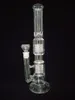 2018 Nyaste 32cm Glas Bong Glas Vattenrör Glas Bongs med 14mm Joint White Free Shipping