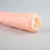 Realistyczny ogromny wibrator dildo nagi kolor sztuczny łechtaczka lateksowa dla dorosłych zabawki seksualne dla kobiet masażer fake Penis Big Dildo8596074