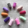 Vingerwolk Make-up Bladerdeeg Stichting Blending Powder Puff Bullet Facial Sponge Make Up Tool Blender gratis verzending