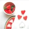 3pcs/set Baking Moulds Stainless Steel baking mold Cookie Cutters Plunger Biscuit DIY Mold Star Heart for baby kids