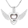 Hurtownie Pearl Koraliki Klatka Wisiorek Essential Medalion Do Naszyjnik Biżuteria Diy Naszyjnik Love Wish Jewelry 50 sztuk / partia CP022