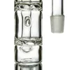 Dubbele turbine schijf percolator glas ascatcher 90 graden 14 mm gewricht asvanger rookaccessoires ash-p802c