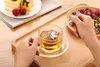 Heart Shaped tea infuser Mesh Ball Stainless Strainer Herbal Locking Infuser Spoon Filter Tea Strainers tea tools Seasoning filter