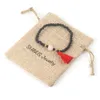 Chakra Armbanden Dames Boho Tassel Sieraden Natuursteen Kralen Boheemse Handgemaakte Liefde Hart Meditatie Healing Armband