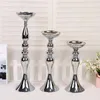 50cm Candle Holders Flower Vase Rack Candle Stick gold sliver Wedding Table Centerpiece Event Road Lead Candle Stands