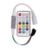 Controller RGB, DC 5-24V 21key Mini RF LED Controller remoto LED per WS2811 WS2812B SK6812 WS2801 Dearm Color LED PIXEL Moduli Strip Light
