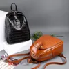 Koreli rahat retro çanta bayan sırt çantası deri kadın kadın gündelik moda kadın sırt çantası