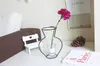 HOT Creative Brief Iron Vase Planter Rack dried Flower Pots Shelf iron frame jardiniere Home Decoration Accessories