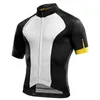 2021 Yaz Erkek Mavic Takım Bisiklet Jersey Kısa Kollu Bisiklet Üniforma 100% Polyester Hızlı Kuru MTB Bisiklet Gömlek Yarış Y20123010 Tops