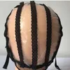 Adjustable Wig Caps Large Base Cap Black Weaving Wig Tools Lace Caps Weave For Making a Wig5750580