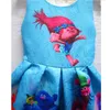 2017 Été Trolls Robes pour Filles Princesse Fête D'anniversaire Robe Enfants Trolls Costume Enfants Vêtements Robe 310Y28357734681