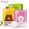 Bioaqua Czerwony Maska granatu Owoce Animal Mascara Maska twarzowa Maski Maski Koreańskie kosmetyki