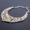 2018 New Fashion Rhinestones Crystal Statement Necklace Bridal Jewelry Sets Decoration Necklaces Jewellery Gifts for Women