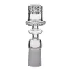 Diamond Knot Quartz Domeless Nail With 10/14/18mm Male&Female Frosted Joint Enail Fit 20mm Heating Coil