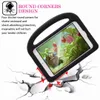 100 stks / partij Little Sparrow Schokbestendig Kid Baby Safe Case voor iPad Mini 1 2 3 4 Handgrepen Stand Soft Cover Tablet Siliconen Case voor iPad Mini 4