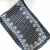 New Vintage 100% puro 12 mm di spessore sciarpa di seta uomo moda paisley motivo floreale stampa doppio strato fazzoletti in raso di seta # 4052