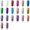 Ellwings Diamond Glitter UV Gel Polish Soak Off Nail Glish Platner Manicure Divel Sticker Shine مع Top Base Polish