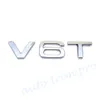 Peças Do Caminhão Do veículo Cauda Carta 3D Adesivo Decalque V6 T V6 T Motor Emblema Do Logotipo Emblema Do Logotipo Do Motor Embelezar enfeite