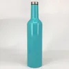 750 ml de 25 onças de vácuo garrafa de vinho aço inoxidável Flask de quadril duplo a vácuo de parede de vácuo canecas de vinícolas de vinícolas Viajar garrafa de água