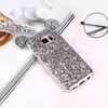 Coque Bling Paillettes TPU Coque Glitter Coque TPU pour iPhone 8 Plus iPhone 6S 7 X Plus Samsung S8 Plus