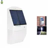 Solen Powered Wall Mount Lights Radar Motion Sensor Landskap Garden Yard Staket Outdoor Cool White och Dim Warm Lights