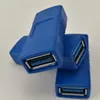 USB 3.0 Tipo-A Fêmea para Fêmea Super Acoplador de Velocidade Conector Adaptador de Cabo de Extensão