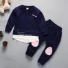 Baby Boys and Girls Tracksuits Kids Tracksuits Kids Coat Pants 2 PCSets Kids Clothing Sell Sell 2018 Summer6291950