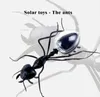 Big Solar Ant Populära barnleksaker Magic Solar Powered Ant Insekt Spela Lär dig pedagogiska Solar Novelty Leksaker för barn med OPP-väska