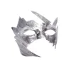 halloween hela män förbrända antika silverguld venetian mardi gras maskerad party boll mask män maskerad maskförsörjningar9927004