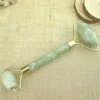 Natural Jade Roller Face Massager Sottile Perdere peso Strumento di massaggio per la cura della bellezza